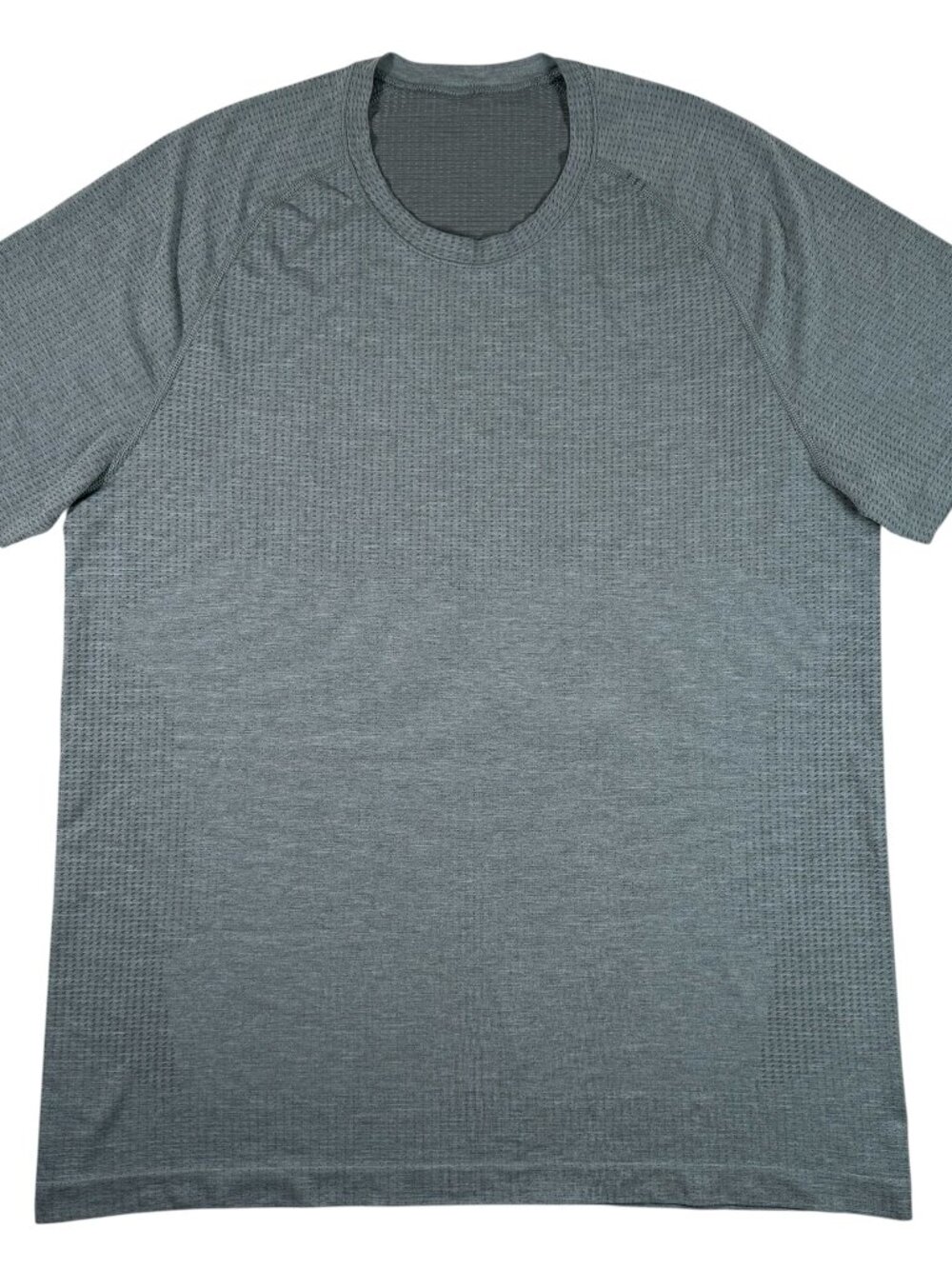 Lululemon Mens Large Gray Metal Vent Tech Short-Sleeve Shirt